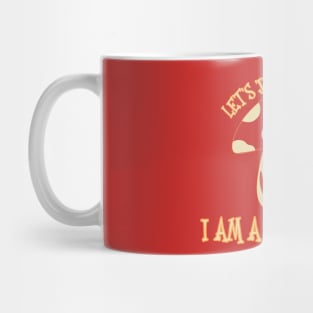 Pretend I am a Mushroom-Funny Lazy Halloween Costume Mug